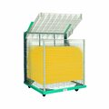 Saturn Rack AWT RACK-IT LIGHTWEIGHT DRYING RACK, 30 x 46 in. Shelf Size, 40 Shelves DR-46-40